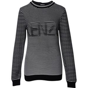 Kenzo Gestreepte Sweater in Zwart en Wit Katoen
