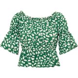 Mymo - Spring Flowers - Blouse - Groente