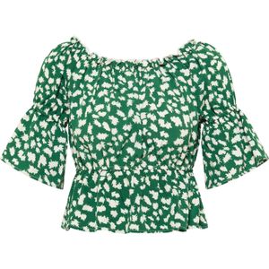 Mymo - Spring Flowers - Blouse - Groente