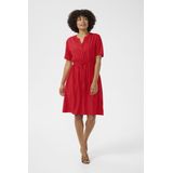 Jurk Feminine red