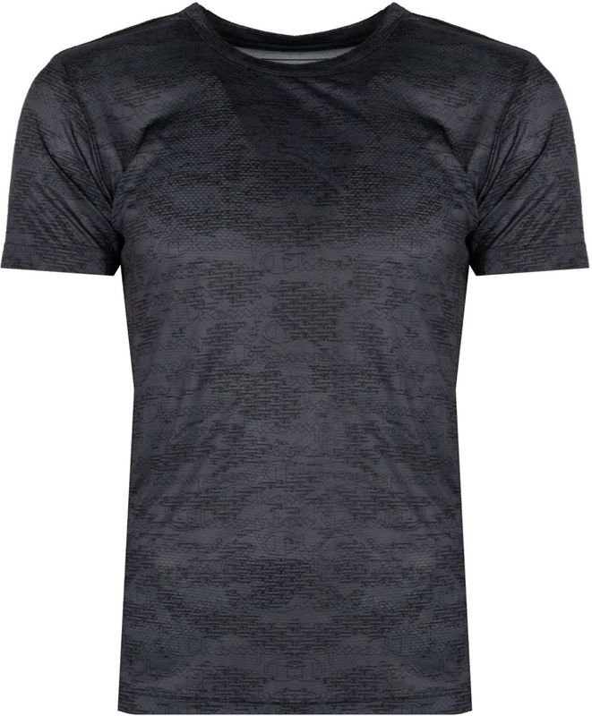 Champion - T-Shirt - Grijs - Micro Mesh - Mannen