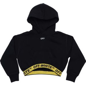 Off White - Logo Industrial Hoodie - Zwart - Juniors