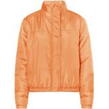 Mymo - Licht Gewatteerd Blousonjack - Oranje - Dames