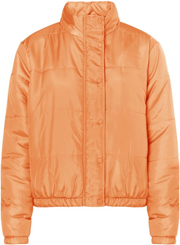 Mymo - Licht Gewatteerd Blousonjack - Oranje - Dames