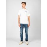 Diesel - T-shirt - Wit - Heren