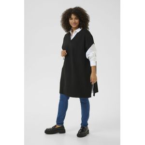 KAFFE Curve - Annett - Poncho - Neutraal - Dames