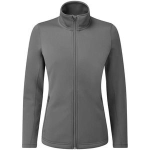 Premier Dames/Dames Duurzame Jas met Ritssluiting (Donkergrijs)