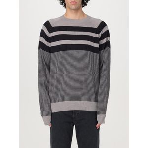 Gestreepte Wolmix Rundhals Trui