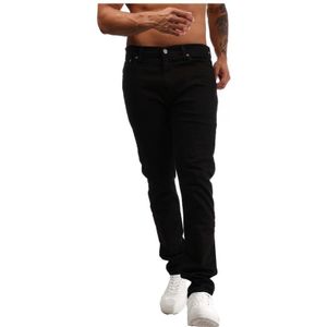Heren Levis 512 Slim Tapered Jeans in Zwart