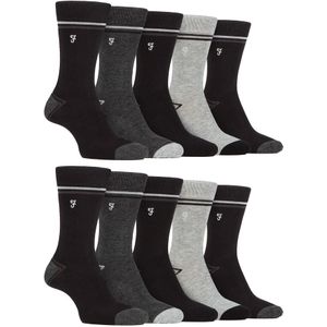 Heren 10 paar multi-pack heldere bamboosokken