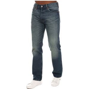 Men's Levis 501 Original 1890 Calico Mine Jeans in Denim