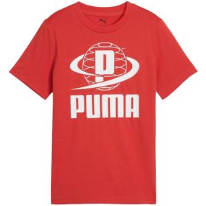 Puma Kinderen/Kinderen II Grafisch T-Shirt (Rood)