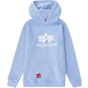 Alpha Industries - Basic Hoodie - Kinderen - Zwart - Katoen/Polyester