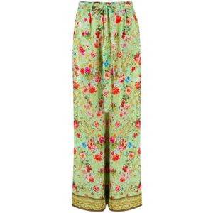 Inoa Chartreuse 12007 Green Slouch Trousers