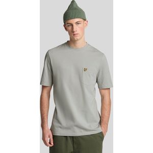 Lyle & Scott - Plain Pique Pocket T-shirt - Groen