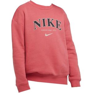 Nike Logo Jeugd Roze sweatshirt met ronde hals