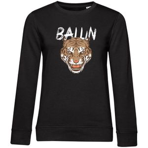 Ballin Est. 2013 Sweaters Tiger Sweater Zwart