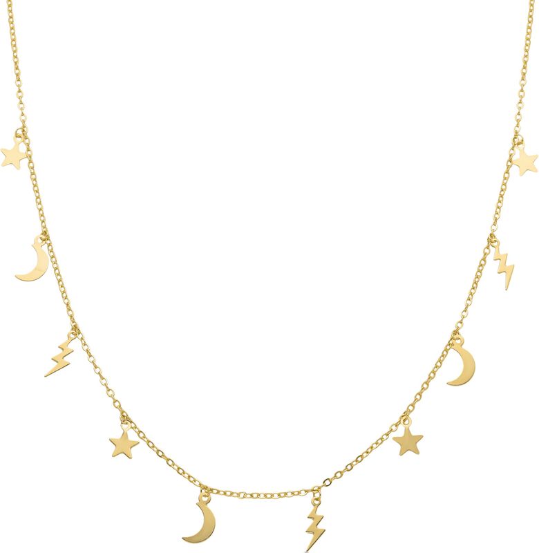 Luxenter - Diaxi - Ketting - 18K Gouden Afwerking