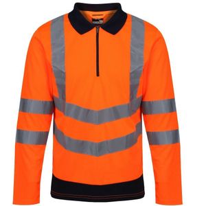 Regatta Heren Hi-Vis Poloshirt (Oranje/Zwaar)