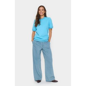 SAINT TROPEZ Trui 'Jools'  lichtblauw