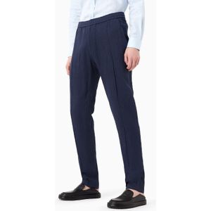 Heren Emporio Armani Tapered Broek in Navy