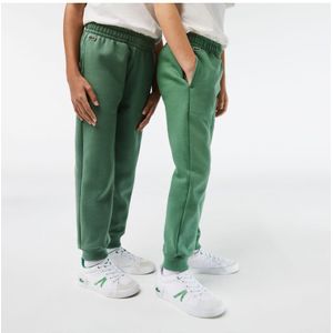 Boy's Lacoste Kids Logo Jog Pants in Green