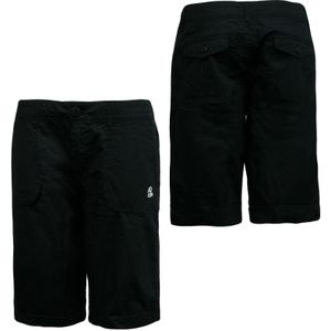 Nike - Washed Cargo Capri Broek - Zwart - Katoen