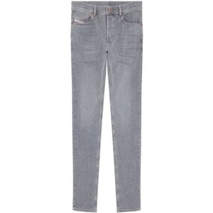 Diesel - D-Luster Grey - Jeans - Grijs - Slim Fit