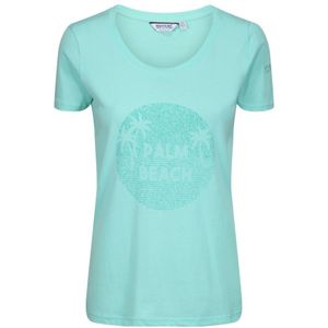 Regatta Vrouwen/dames Filandra IV Grafisch T-Shirt (Ijsgroen) - Maat 36