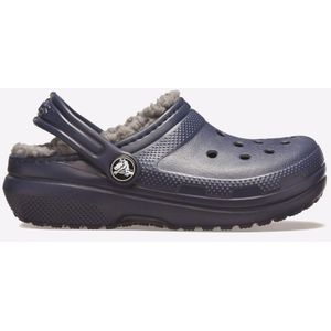 Girl's Crocs Kids Classic Lined Clogs in Black