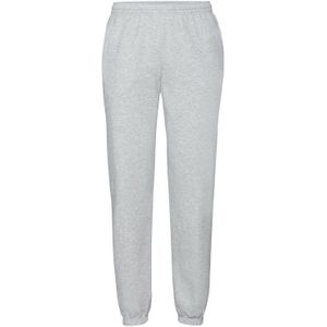 Fruit of the Loom Elastische joggingbroek heren (Heide Grijs)