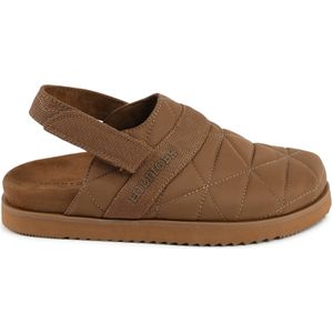Gevouwen Klomp Bruin Casual