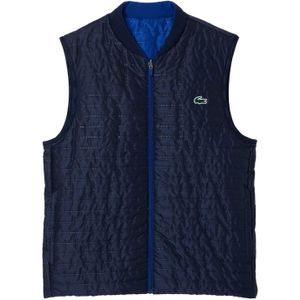 Lacoste Heren omkeerbaar sportvest (Marine)