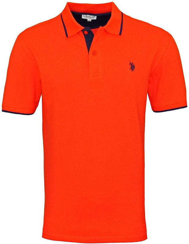U.S. Polo Assn. Polo shirt Korte mouw oranje
