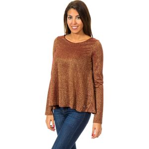 Sweater met ronde hals en lange mouwen voor dames 10DML0483
