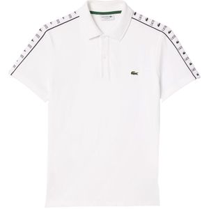 Lacoste Heren Mini Pique Stretch Regular Poloshirt (Wit)