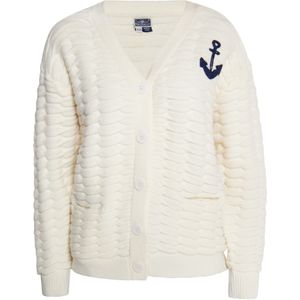 DreiMaster - Vest - Wolwit - Dames