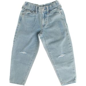 Hoog getailleerde spijkerbroek 813605 voor meisjes