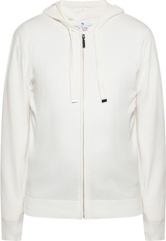 Mo - Jas met Capuchon - Wit - Sweatvest