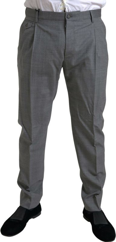 Klassieke Pas Pantalon Geplooid Stijl