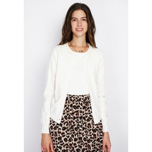 GB - William de Faye - Set met ronde hals en lange mouwen - NATUREL