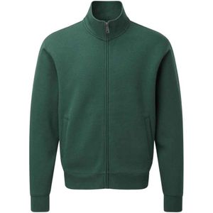 Russell Heren Authentiek Sweatjack (Fles groen)