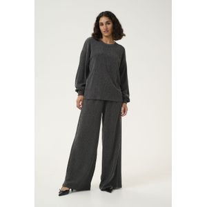 Kaffe - Blouse 'KA Olga' - Donkergrijs - Blouseshirt