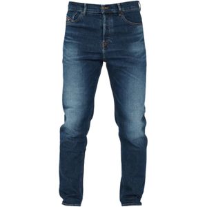 Diesel - D-Fining - Blauwe Denim Jeans - Steen Gewassen