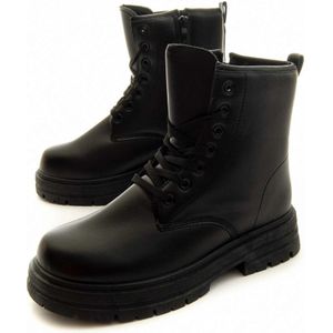 Montevita Flat Boot Militarse in Black