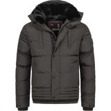 Alessandro Salvarini - AS-281 - Heren Winterjas - Waterafstotend - Teddyvoering - Afneembare Capuchon