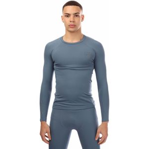 Skins - Series-2 - Lange Mouw Top - Blauw - Medium Niveau Compressie