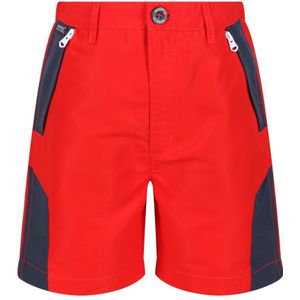 Regatta Sorcer II Bergshorts Voor Kinderen/Kinderen (Vurig Rood/India Grijs) - Maat 11-12J / 146-152cm