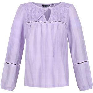 Regatta Dames/dames Calluna Blouse met lange mouwen (Pastel Lila)