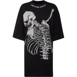 T-Shirt Jurk Kort Skeleton